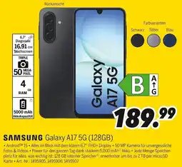 MEDIMAX SAMSUNG Galaxy A17 5G (128GB) Angebot