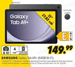 MEDIMAX SAMSUNG Galaxy Tab A9+ (64GB Wi-Fi) Angebot