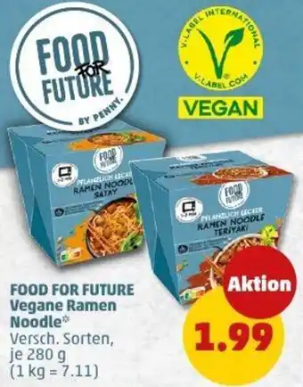 PENNY FOOD FOR FUTURE Vegane Ramen Noodle Angebot