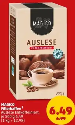 PENNY MAGICO Filterkaffee Angebot