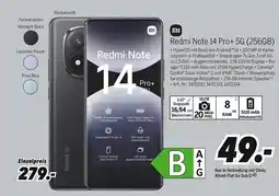MEDIMAX Xiaomi Redmi Note 14 Pro+ 5G (256GB) Angebot