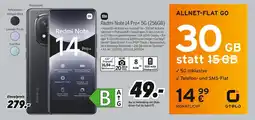 MEDIMAX Xiaomi Redmi Note 14 Pro+ 5G (256GB) + ALLNET-FLAT GO 30 GB Angebot