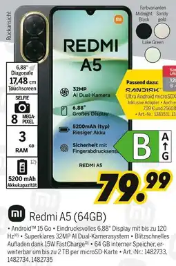 MEDIMAX Xiaomi mi Redmi A5 (64GB) Angebot