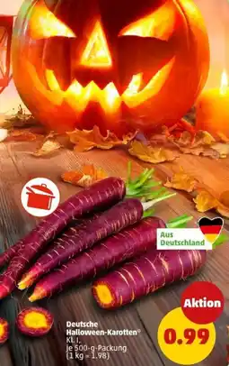 PENNY Deutsche Halloween-Karotten Angebot
