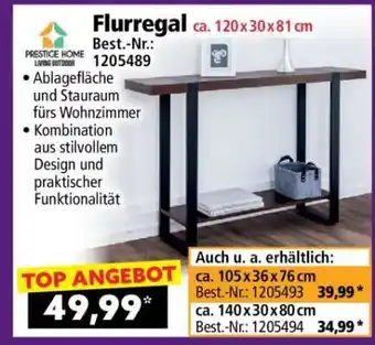 Norma Flurregal Angebot