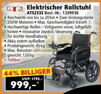 Norma Elektrischer Rollstuhl Angebot