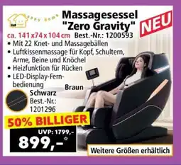Norma Massagesessel „Zero Gravity“ Angebot