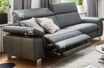Kabs Polsterwelt 3-Sitzer Sofa Pomezia XIII Angebot