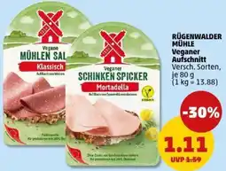 PENNY RÜGENWALDER MÜHLE Veganer Aufschnitt Angebot