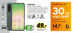 MEDIMAX SAMSUNG Galaxy A56 5G (128GB) + ALLNET-FLAT GO 30GB Angebot