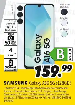 MEDIMAX SAMSUNG Galaxy A16 5G (128GB) Angebot