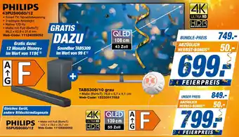 expert Techno Land PHILIPS 43PUS9080/12 Angebot