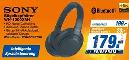 expert Techno Land SONY Bügelkopfhörer WH-1000XM4 Angebot