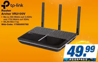 expert Techno Land tp-link Router Archer VR2100V Angebot