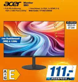 expert Techno Land acer Monitor SB3 Angebot