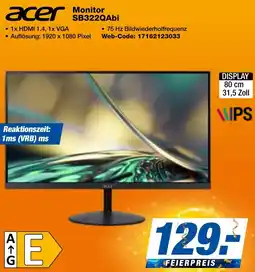 expert Techno Land acer Monitor SB322QAbi Angebot