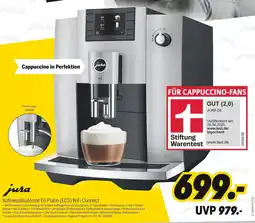 MEDIMAX jura Kaffeevollautomat E6 Platin (ECS) WiFi Connect Angebot