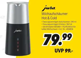 MEDIMAX jura Milchaufschäumer Hot & Cold Angebot
