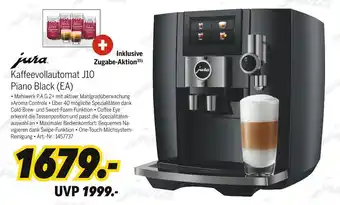 MEDIMAX jura Kaffeevollautomat J10 Piano Black (EA) Angebot