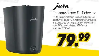 MEDIMAX jura Tassenwärmer S - Schwarz Angebot