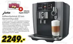 MEDIMAX jura Kaffeevollautomat J10 twin Daimond Onyx (EA) Angebot