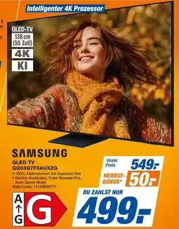 Expert SAMSUNG QLED TV GQ55Q7F5AUXZG Angebot
