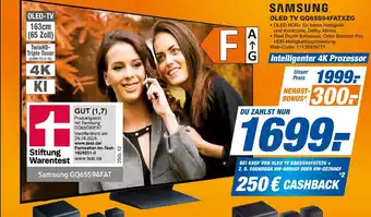 Expert SAMSUNG OLED TV GQ65S94FATXZG Angebot