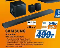 Expert SAMSUNG Soundbar HW-QS760GF/ZG Angebot