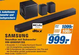 Expert SAMSUNG Soundbar mit Subwoofer HW-Q995GF/ZG Angebot