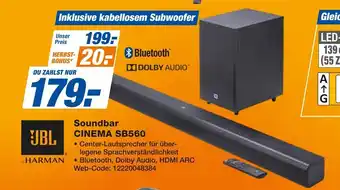 Expert JBL Soundbar CINEMA SB560 Angebot