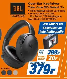 Expert JBL Over-Ear Kopfhörer Tour One M3 Smart Tx Angebot