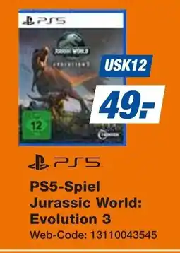 Expert PS5-Spiel Jurassic World: Evolution 3 Angebot