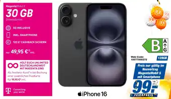 expert Techno Land Apple iPhone 16 Angebot