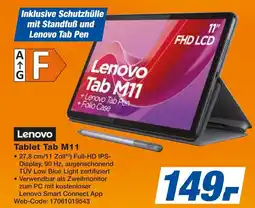 Expert Lenovo Tab M11 +Lenovo Tab Pen +Folio Case Angebot