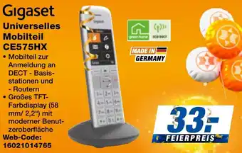 expert Techno Land Gigaset Universelles Mobilteil CE575HX Angebot