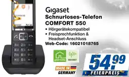 expert Techno Land Gigaset Schnurloses-Telefon COMFORT 550 Angebot