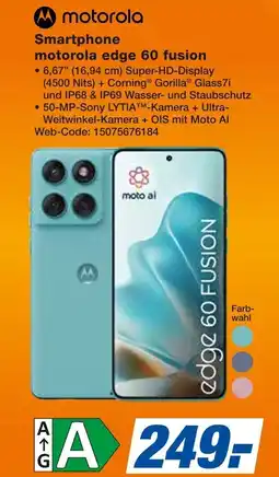 Expert Motorola Smartphone motorola edge 60 fusion Angebot
