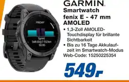 Expert GARMIN Smartwatch fenix E-47 mm AMOLED Angebot