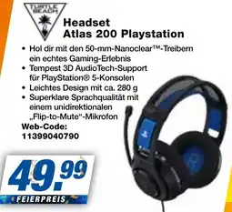 expert Techno Land TURTLE BEACH Headset Atlas 200 Playstation Angebot