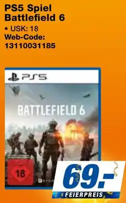 expert Techno Land PS5 Spiel Battlefield 6 Angebot