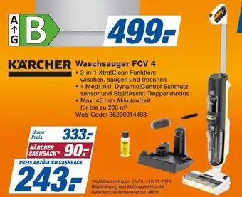 Expert KÄRCHER Waschsauger FCV 4 Angebot