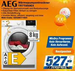 expert Techno Land AEG Wärmepumpentrockner TR7T850EX Angebot
