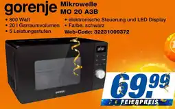 expert Techno Land gorenje Mikrowelle MO 20 A3B Angebot