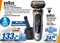 expert Techno Land BRAUN Herrenrasierer Series 6 62-S7650cc Angebot