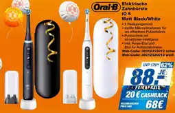 expert Techno Land Oral B Elektrische Zahnbürste iO 5 Matt Black/White Angebot