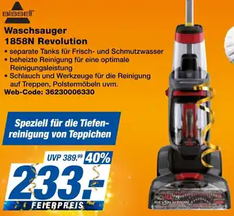 expert Techno Land Bissell Waschsauger 1858N Revolution Angebot