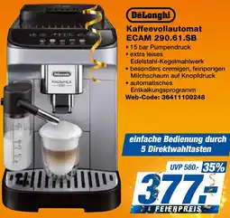 expert Techno Land DeLonghi Kaffeevollautomat ECAM 290.61.SB Angebot