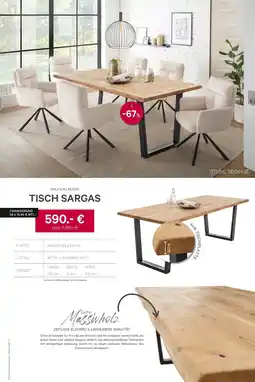 Kabs Polsterwelt Tisch sargas Angebot