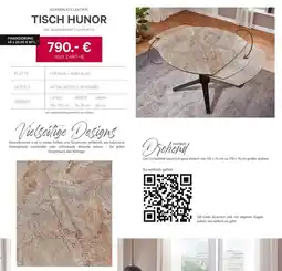Kabs Polsterwelt Tisch hunor Angebot