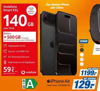 Expert Apple iphone air Angebot